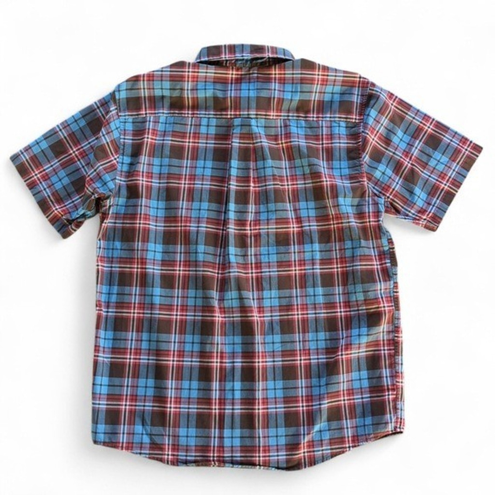 Patagonia Fezzman Plaid Short Sleeve Button Down Shirt Men's M - Picture 4 of 6